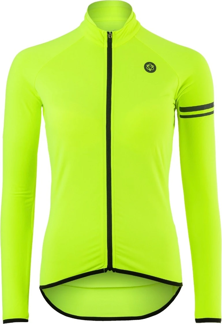 Agu Essential Thermo HiVis Lange Mouwen Fietsshirt Dames